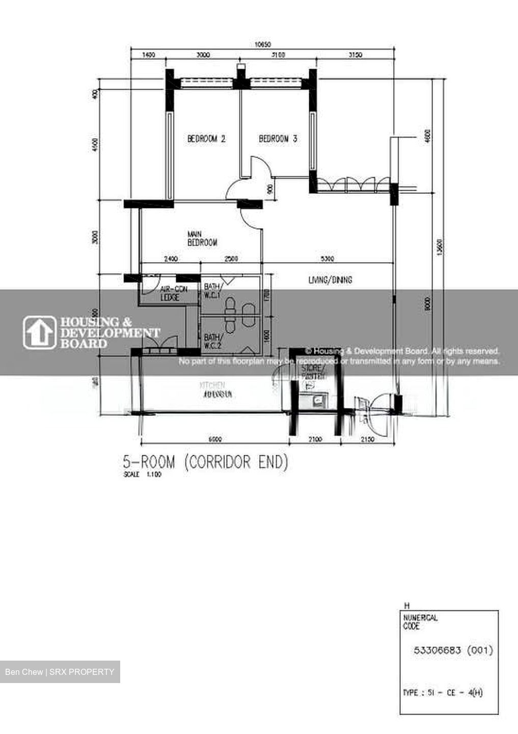 Blk 622 Jurong West Street 61 (Jurong West), HDB 5 Rooms #532888111